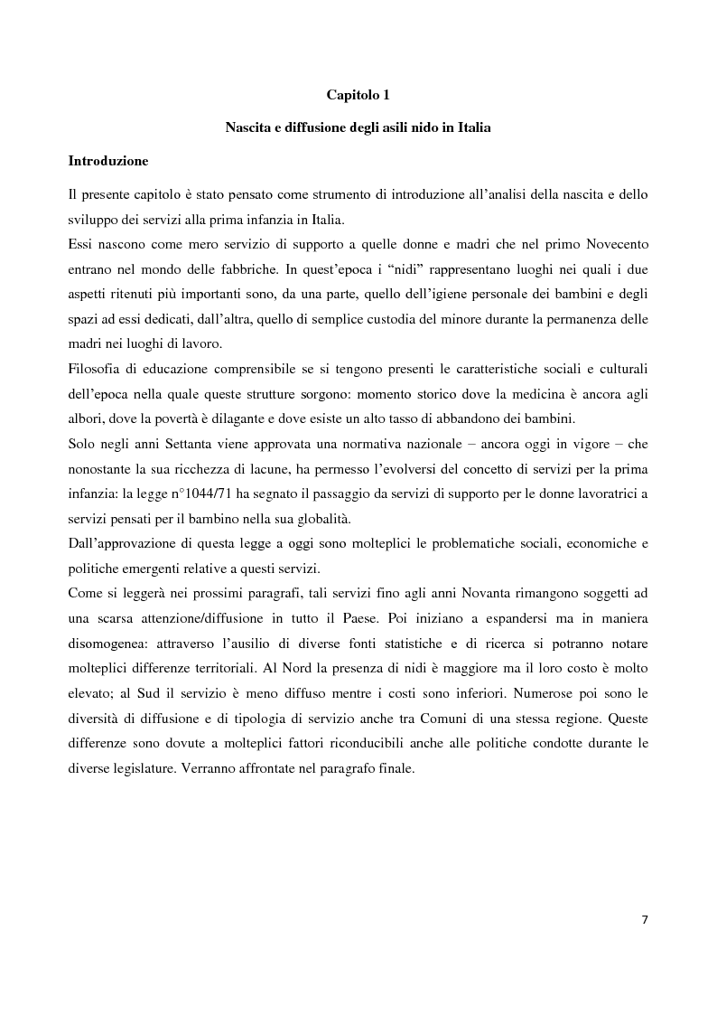 Anteprima della tesi: Servizi socioeducativi in Lombardia, Pagina 2