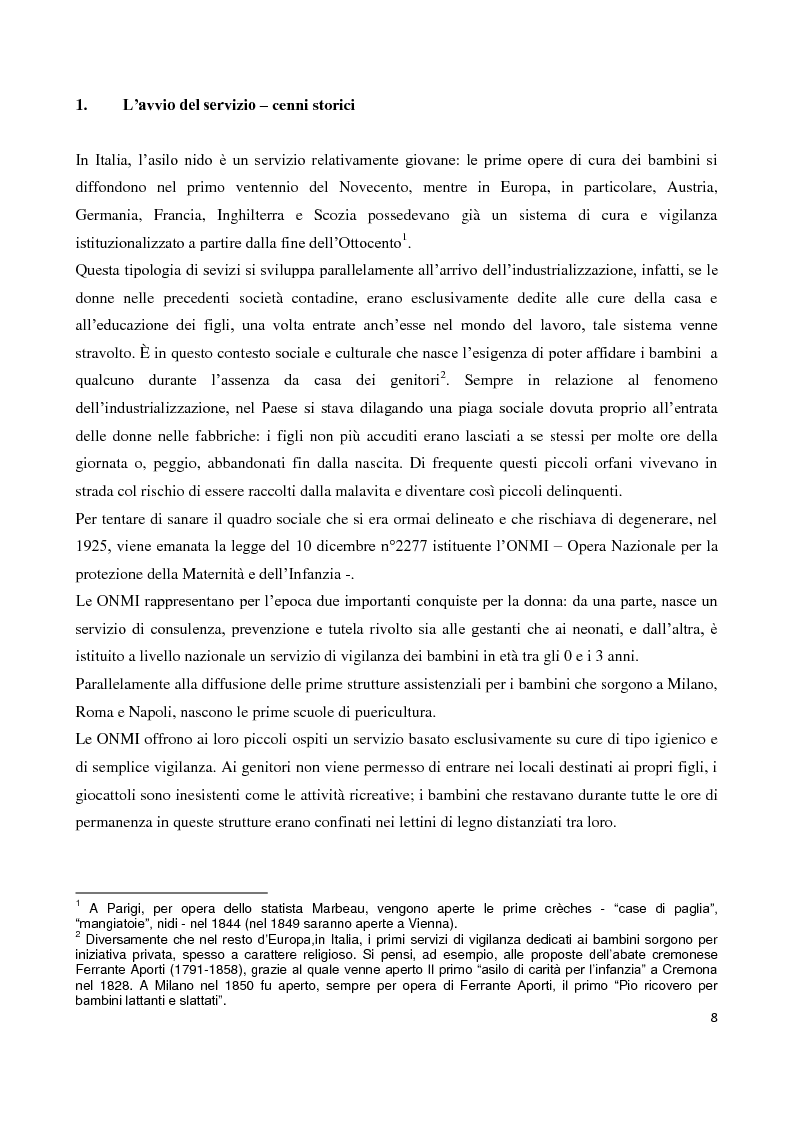 Anteprima della tesi: Servizi socioeducativi in Lombardia, Pagina 3