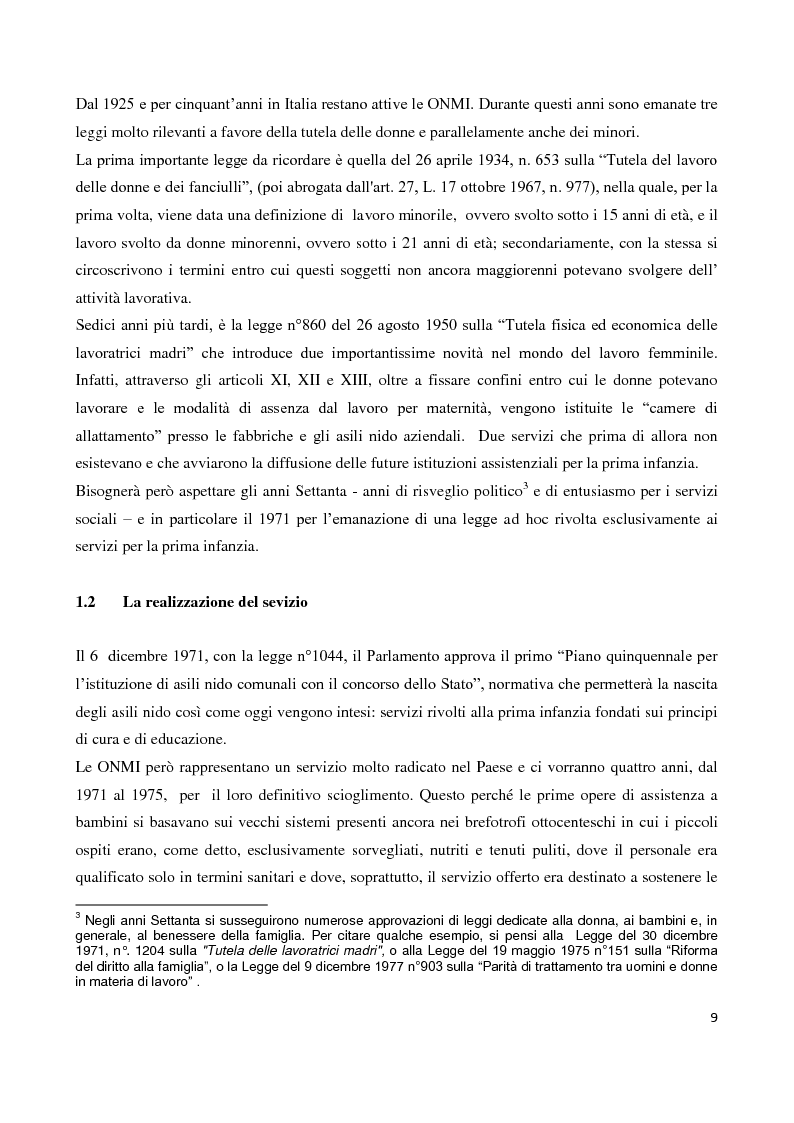 Anteprima della tesi: Servizi socioeducativi in Lombardia, Pagina 4
