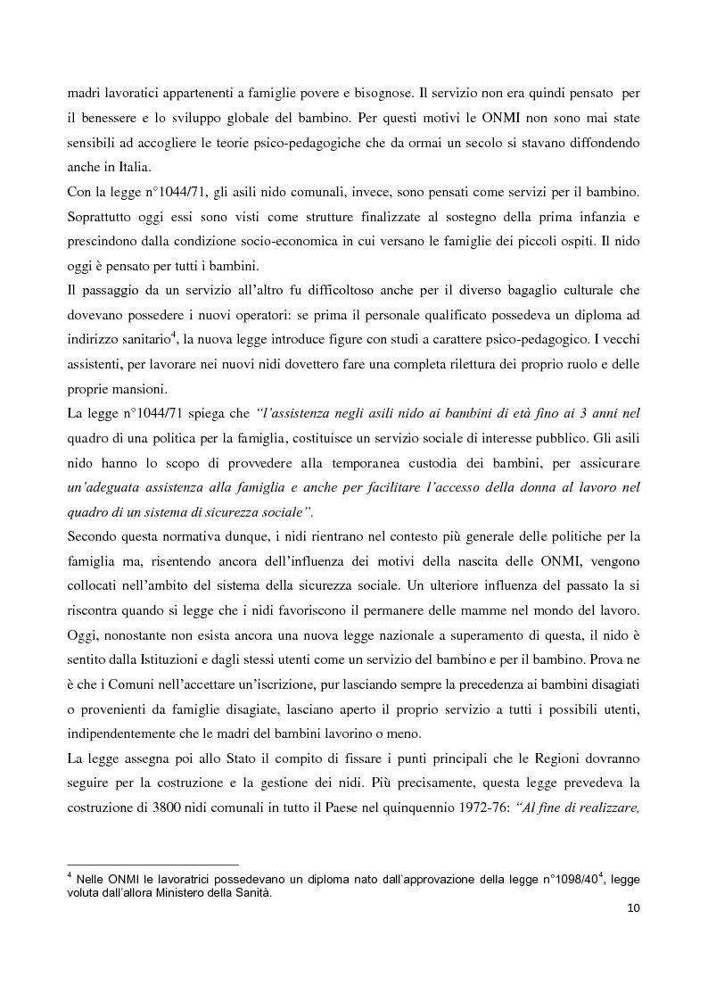 Anteprima della tesi: Servizi socioeducativi in Lombardia, Pagina 5