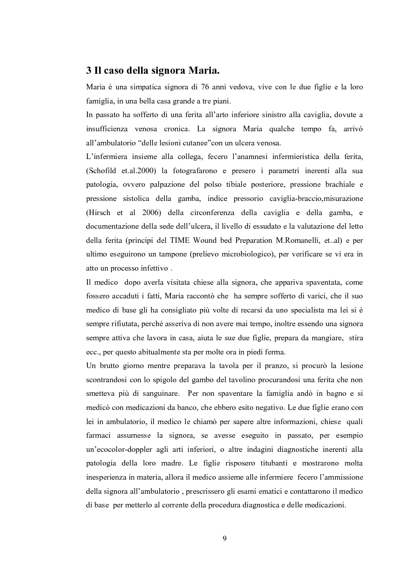 Anteprima della tesi: Elaborazione di una guida informativa illustrata a fumetti per educare le persone a prevenire le recidivedelle ulcere venose agli arti inferiori, Pagina 4