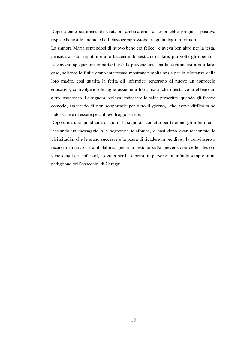 Anteprima della tesi: Elaborazione di una guida informativa illustrata a fumetti per educare le persone a prevenire le recidivedelle ulcere venose agli arti inferiori, Pagina 5