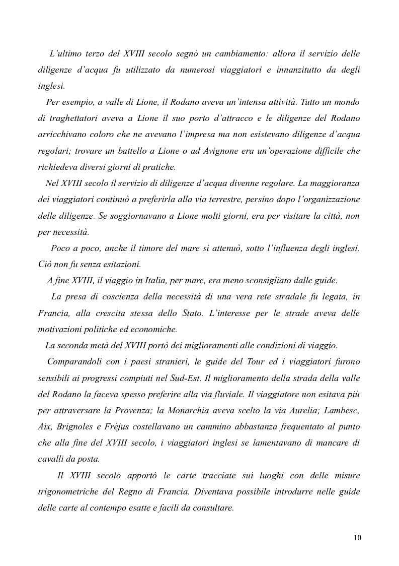 Anteprima della tesi: Dal Grand Tour al turismo alternativo: le nuove frontiere del viaggio, Pagina 8