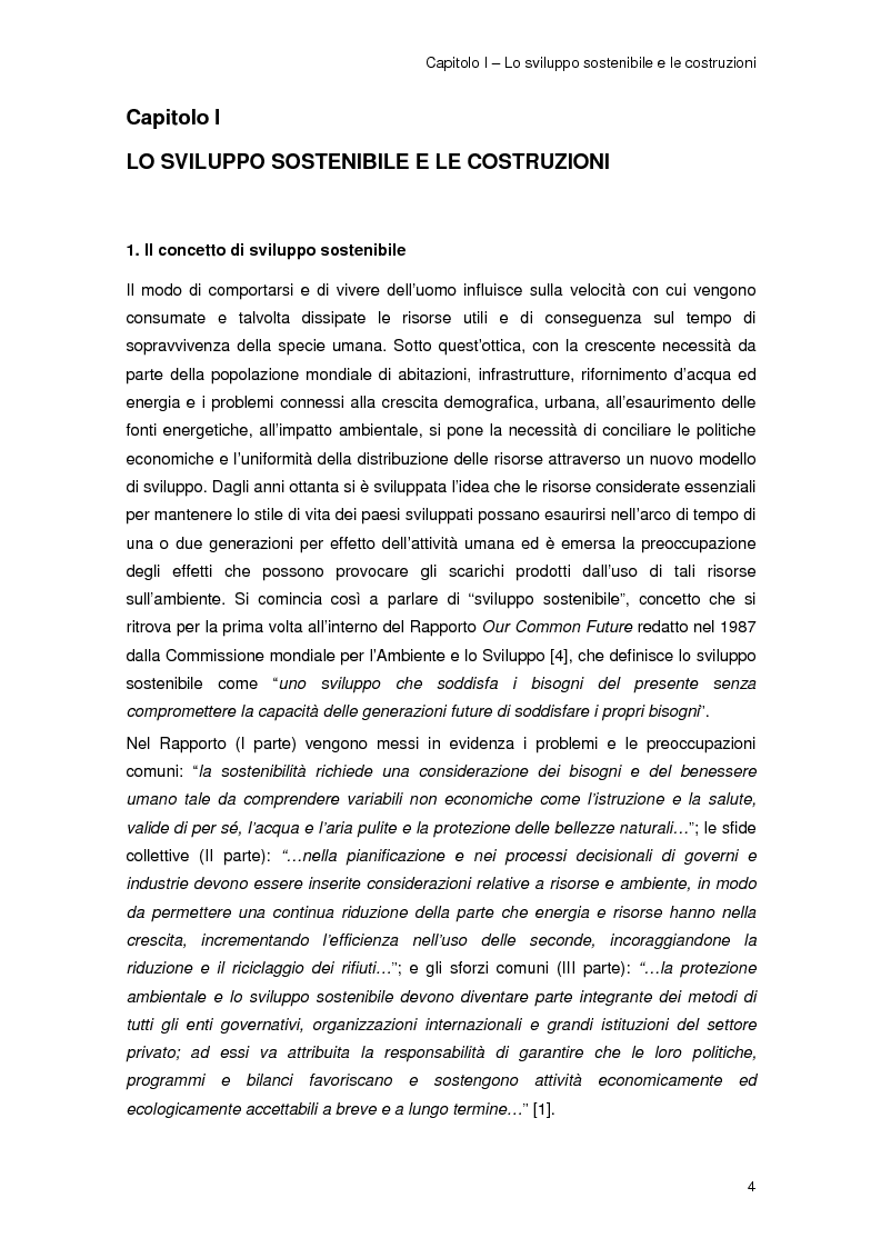 Anteprima della tesi: Risparmio energetico nell'edilizia residenziale: materiali e tecnologie, Pagina 3