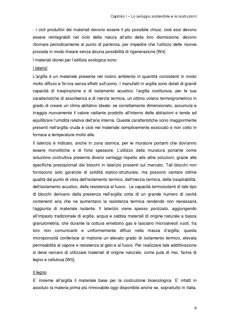 Anteprima della tesi: Risparmio energetico nell'edilizia residenziale: materiali e tecnologie, Pagina 8
