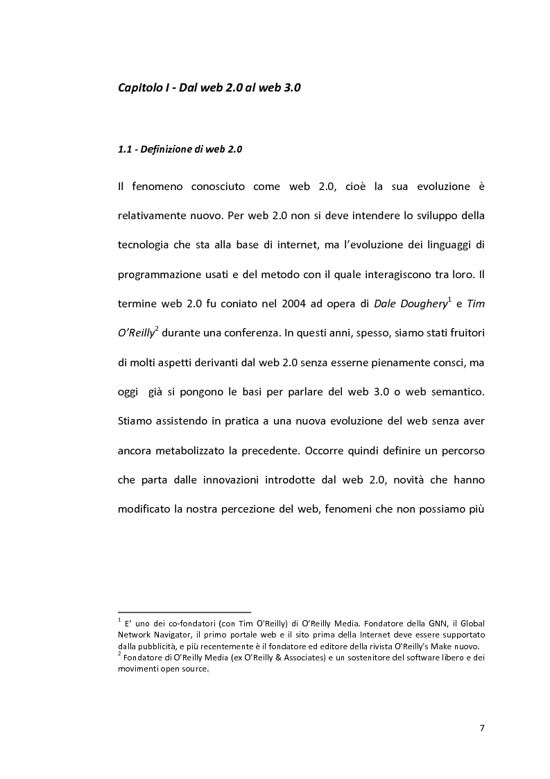Anteprima della tesi: Web 3.0 Internet of services: uno stato dell'arte, Pagina 3