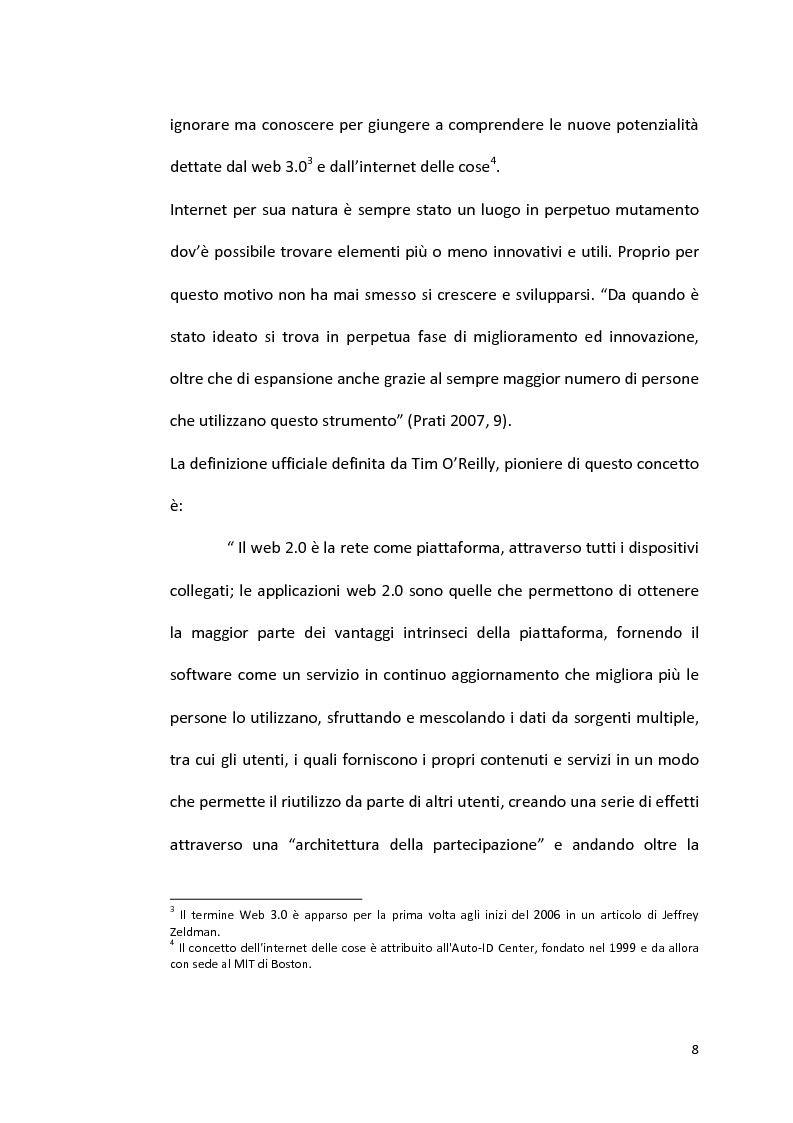 Anteprima della tesi: Web 3.0 Internet of services: uno stato dell'arte, Pagina 4