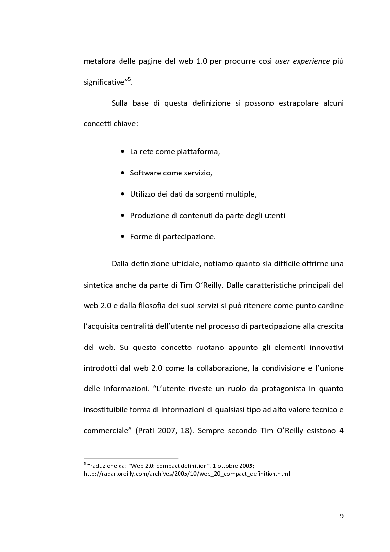 Anteprima della tesi: Web 3.0 Internet of services: uno stato dell'arte, Pagina 5