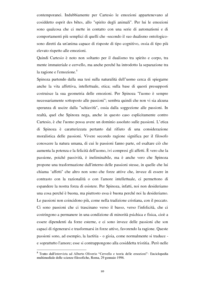 Anteprima della tesi: Emozioni e comunicazione: le espressioni del volto, Pagina 4