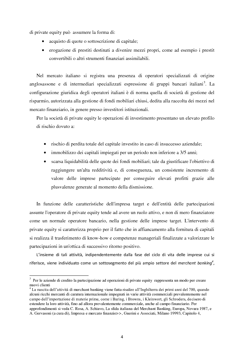 Anteprima della tesi: Il Private Equity nelle imprese in crisi: il caso Ferretti, Pagina 2