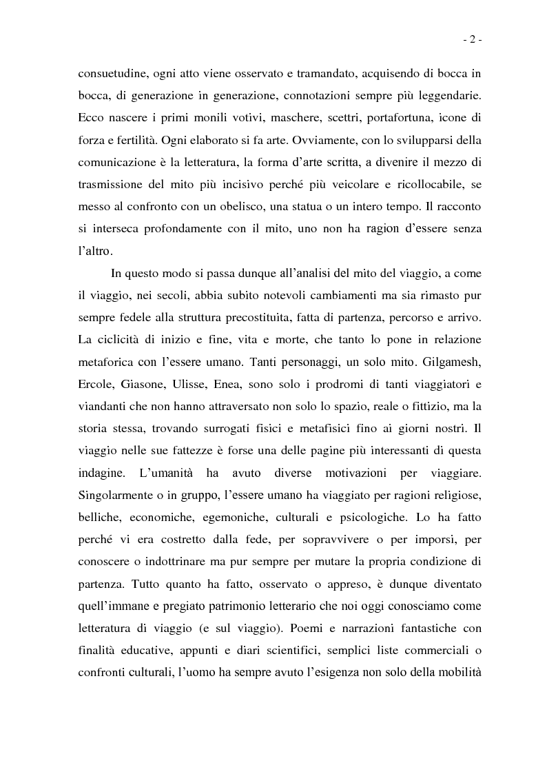Anteprima della tesi: Joseph Conrad e il Mito del Viaggio. Nostromo e Heart of Darkness tra letteratura e cinema, Pagina 2