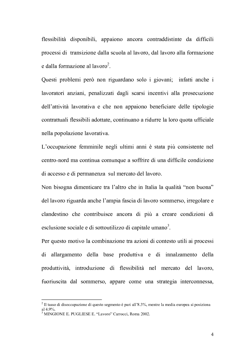 Anteprima della tesi: L'apprendistato nella legislazione nazionale e regionale, Pagina 3