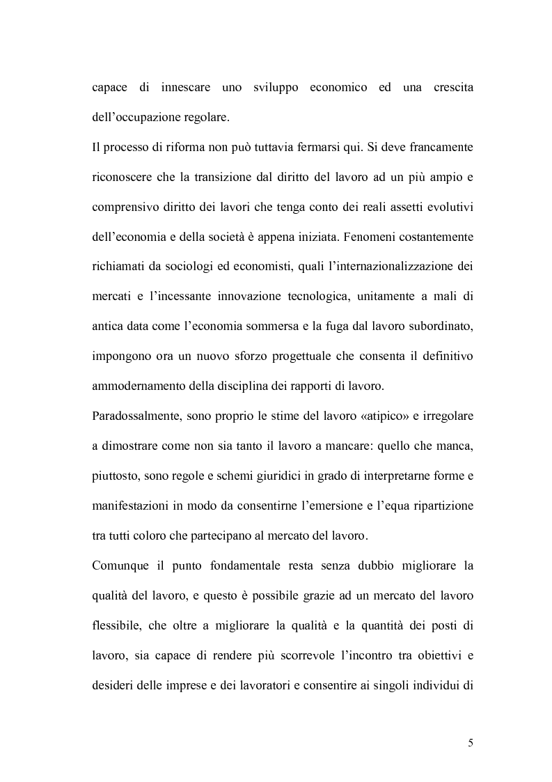 Anteprima della tesi: L'apprendistato nella legislazione nazionale e regionale, Pagina 4