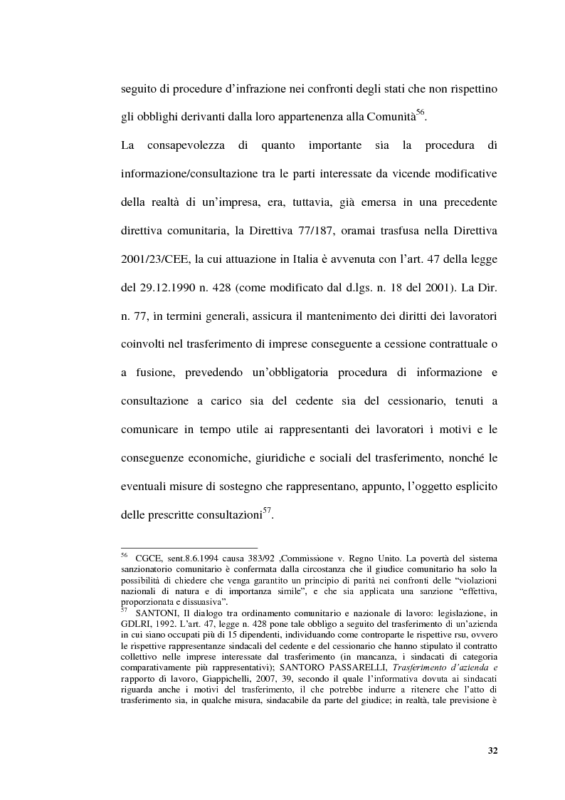 Estratto dalla tesi: Licenziamenti collettivi per riduzione di personale