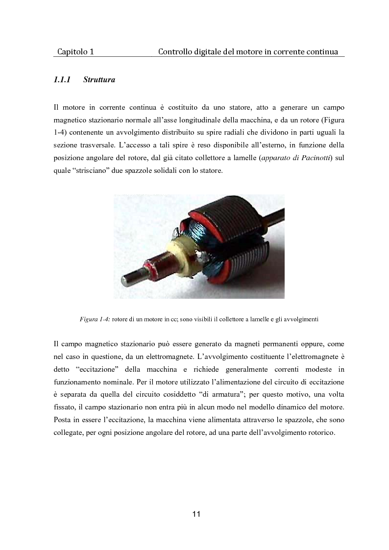 Anteprima della tesi: Controllo digitale di un banco freno per la caratterizzazione di motori elettrici, Pagina 6