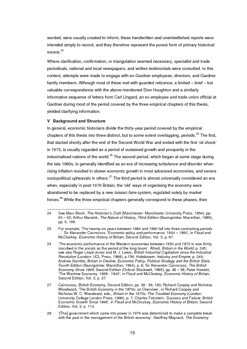 Anteprima della tesi: L. Gardner and Sons Limited: The History of a British Industrial Firm. A Study with Special Reference to Markets, Workplace Industrial Relations, and Manufacturing Engineering Technology, 1955 – 1986, Pagina 10