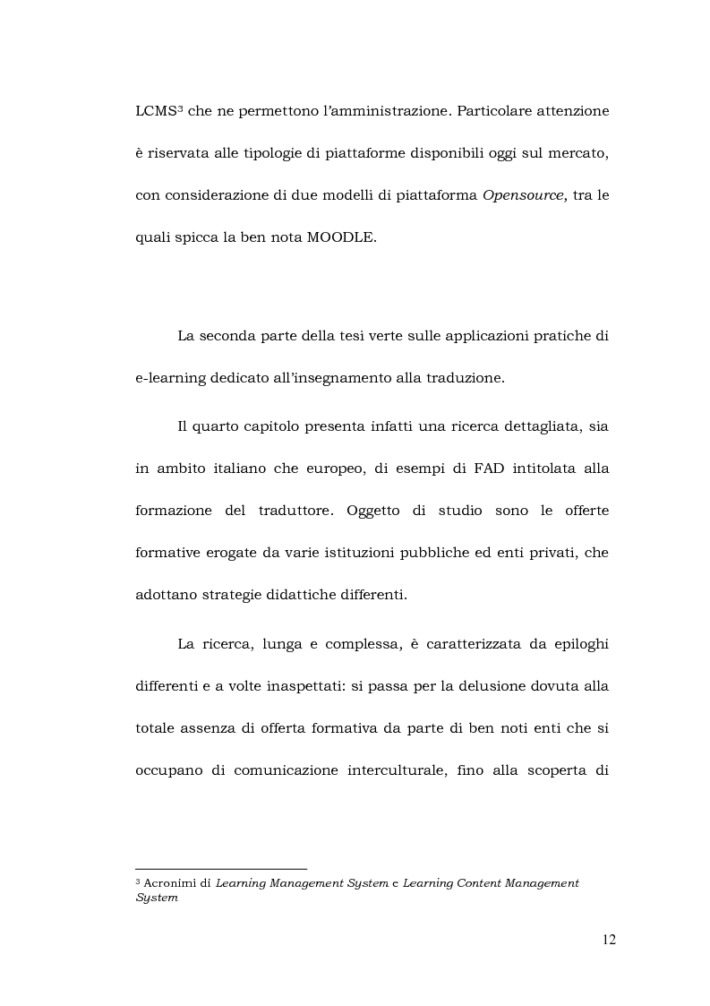 Anteprima della tesi: La formazione a distanza del traduttore, Pagina 6