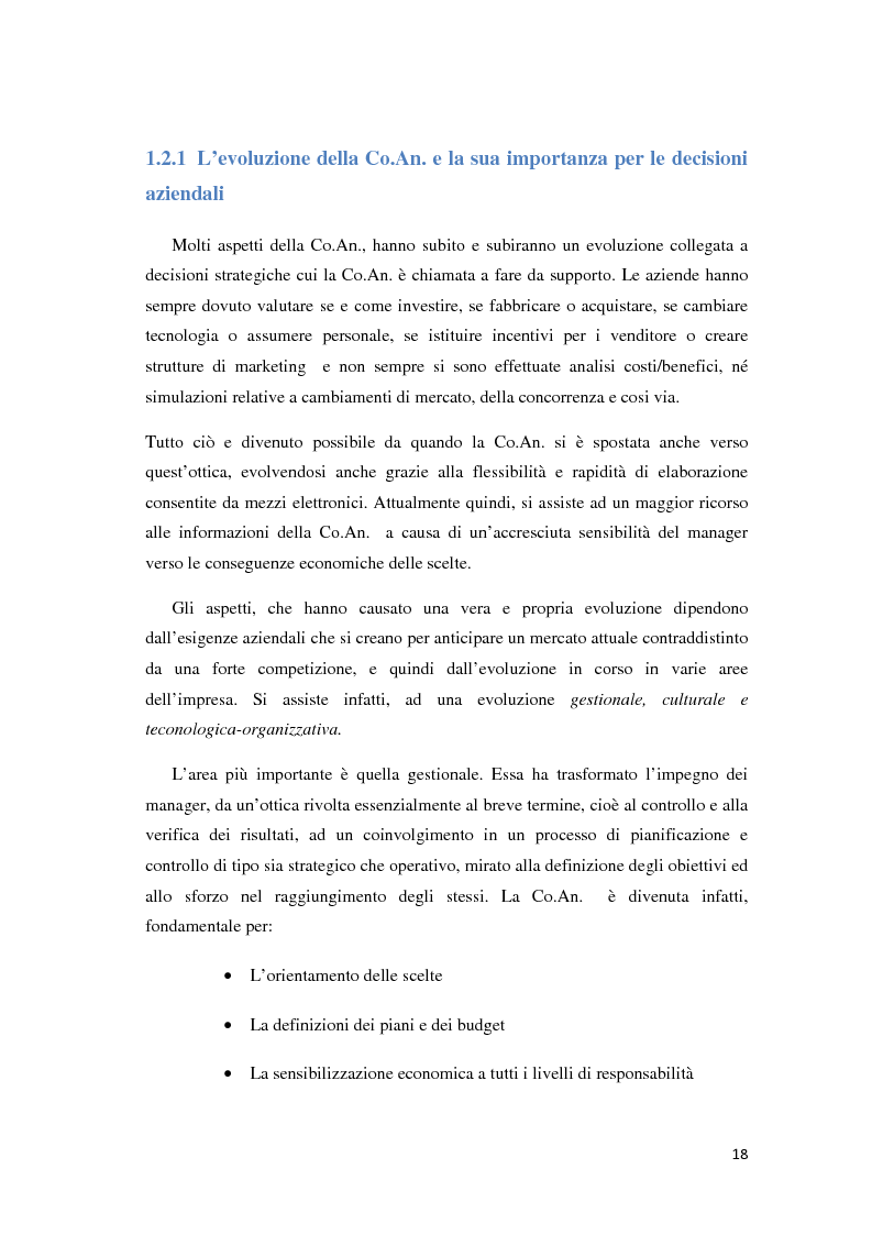Anteprima della tesi: Il controllo di gestione e la misurazione della performance a supporto del cambiamento aziendale: dall'individuazione di problematiche alla ricerca di soluzioni, Pagina 15