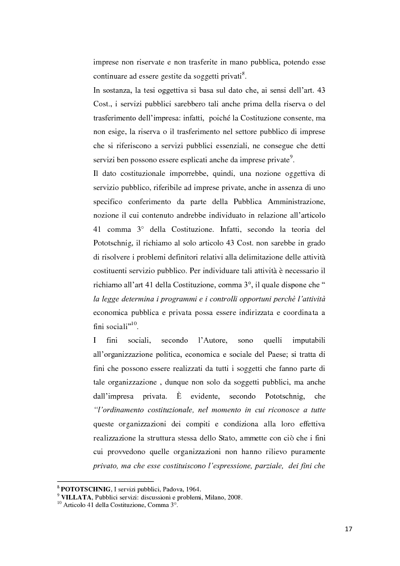 Anteprima della tesi: Il settore dell'energia elettrica tra obblighi di servizio pubblico e concorrenza, Pagina 11