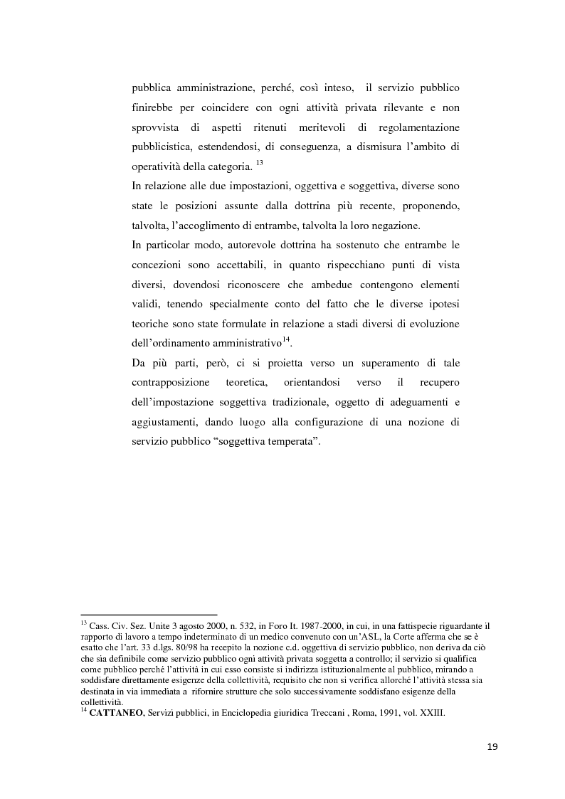Anteprima della tesi: Il settore dell'energia elettrica tra obblighi di servizio pubblico e concorrenza, Pagina 13