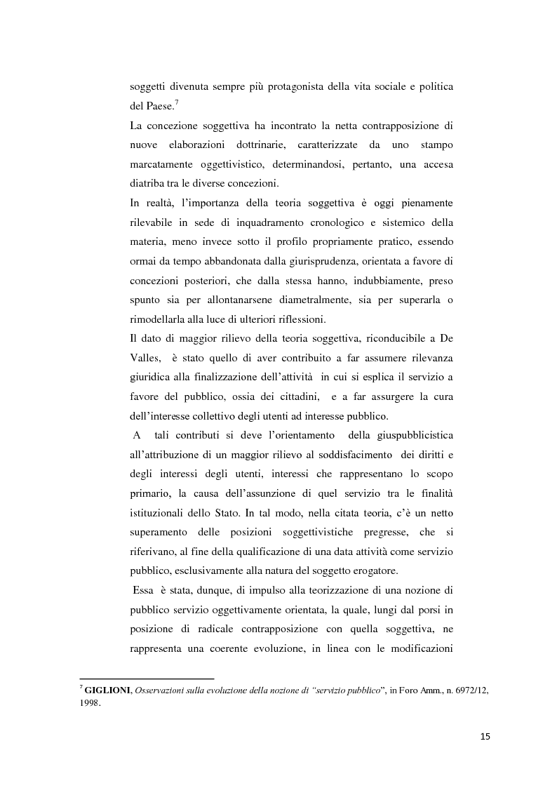 Anteprima della tesi: Il settore dell'energia elettrica tra obblighi di servizio pubblico e concorrenza, Pagina 9