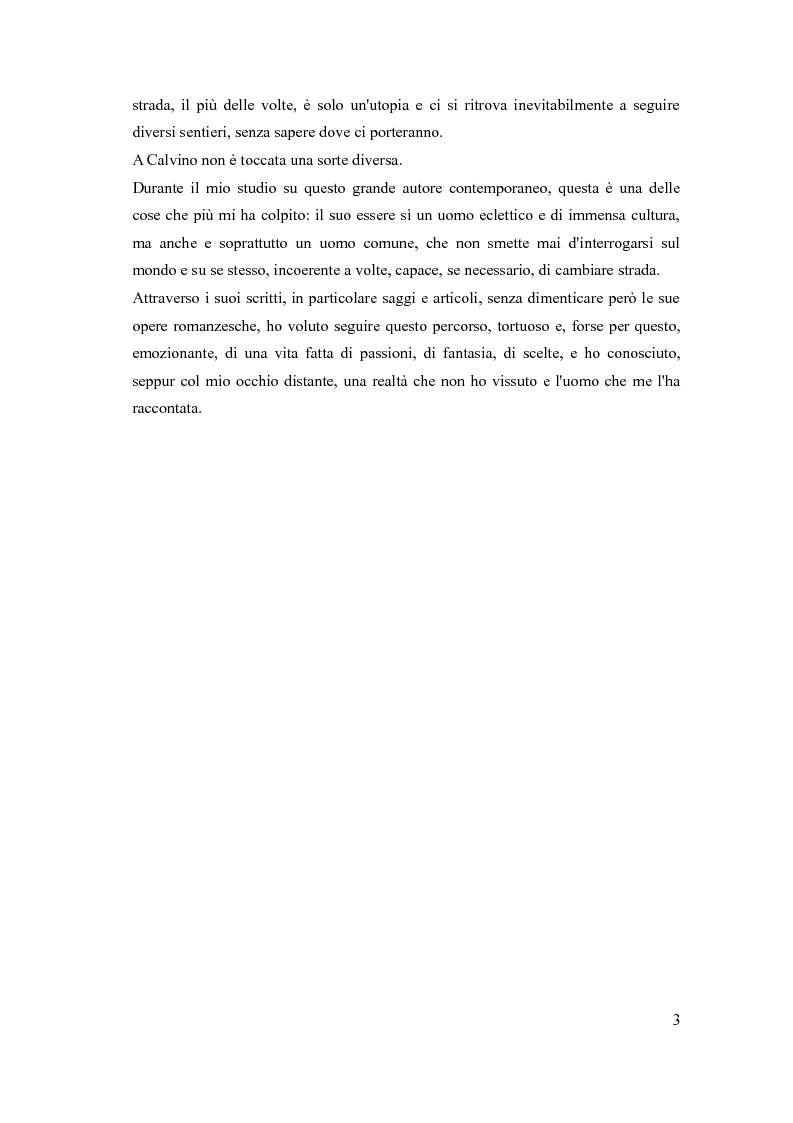 Anteprima della tesi: I sentieri di Italo Calvino, Pagina 3