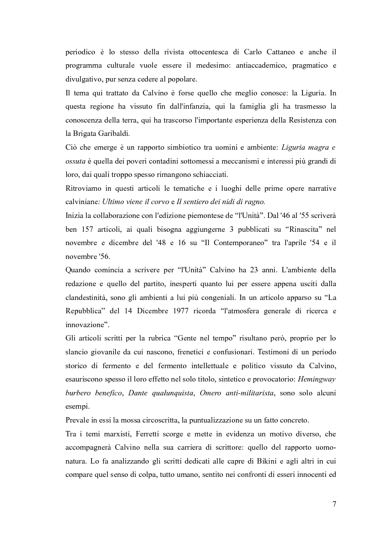 Anteprima della tesi: I sentieri di Italo Calvino, Pagina 7