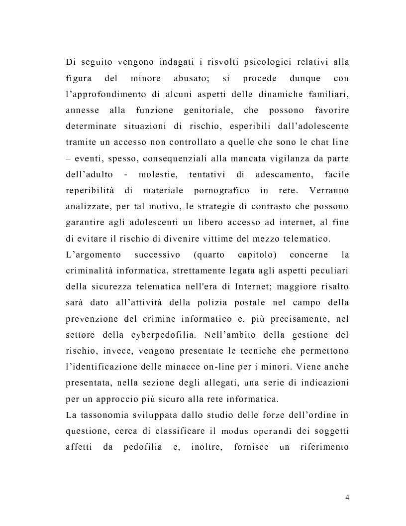Anteprima della tesi: La tutela del minore nell’ottica dell’evoluzione del processo telematico: profili normativi e risvolti psicologici, Pagina 2