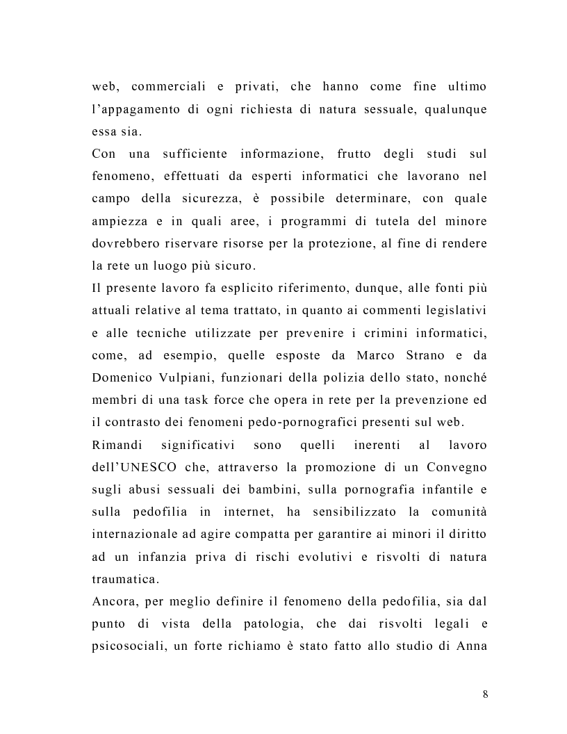 Anteprima della tesi: La tutela del minore nell’ottica dell’evoluzione del processo telematico: profili normativi e risvolti psicologici, Pagina 6