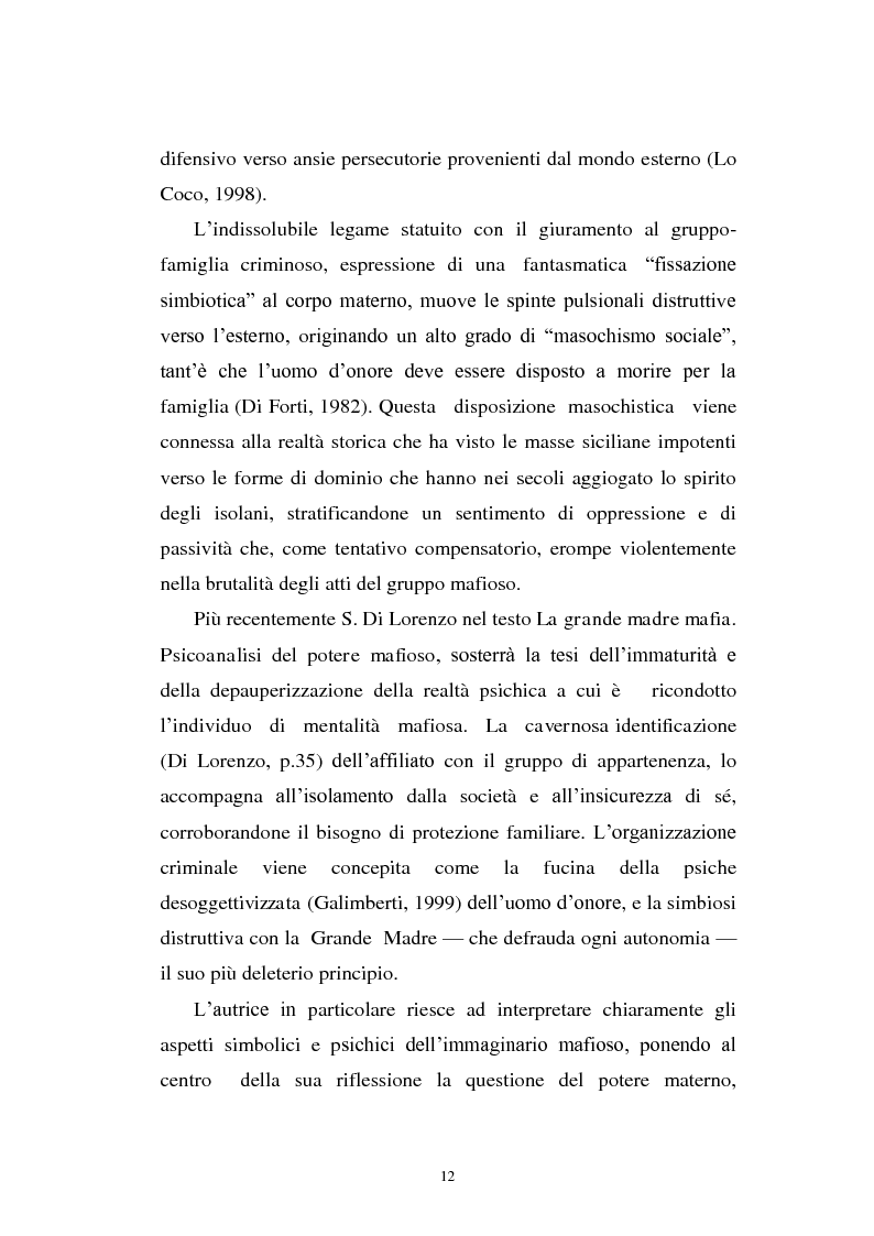 Anteprima della tesi: Il mondo a una dimensione della mafia fratture di un sistema monadico: un contributo di ricerca nell'area sud orientale della Sicilia, Pagina 4