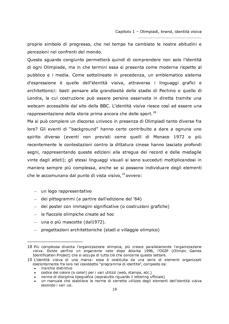 Anteprima della tesi: L'olimpiade come marca. Identità visiva e strategie di brand da Tokyo 1964 a Londra 2012., Pagina 15