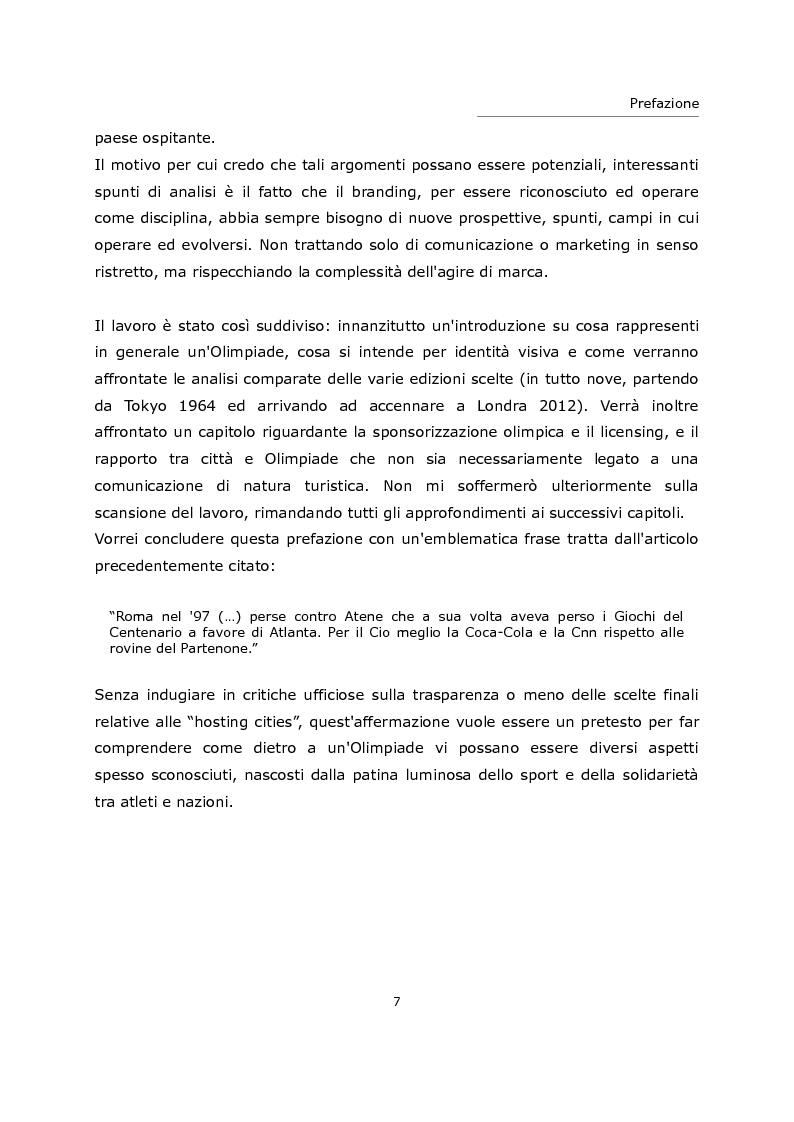 Anteprima della tesi: L'olimpiade come marca. Identità visiva e strategie di brand da Tokyo 1964 a Londra 2012., Pagina 3
