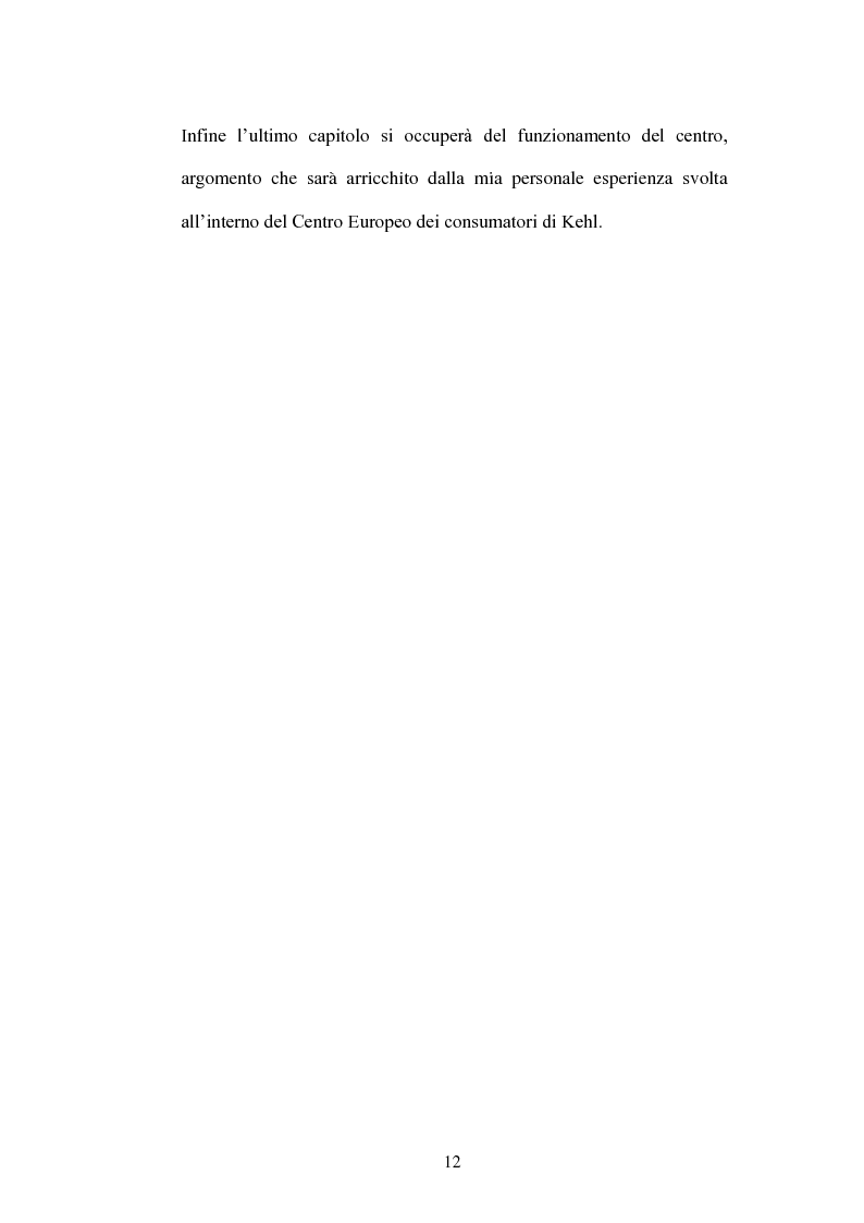 Anteprima della tesi: ECC-Net:un nuovo modello organizzativo per la risoluzione transfrontaliera dei conflitti, Pagina 7