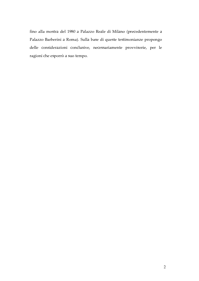 Anteprima della tesi: Hundertwasser e l'Italia 1955 - 1980. Testimonianze di una relazione., Pagina 2