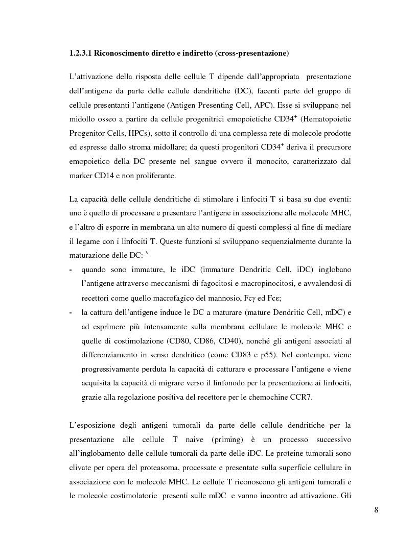 Anteprima della tesi: L'immunosoppressione tumorale nel carcinoma renale, Pagina 5
