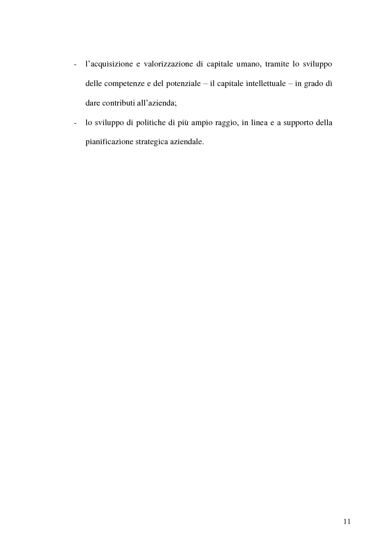 Anteprima della tesi: Gestione delle risorse umane in azienda e Management multiculturale, Pagina 8