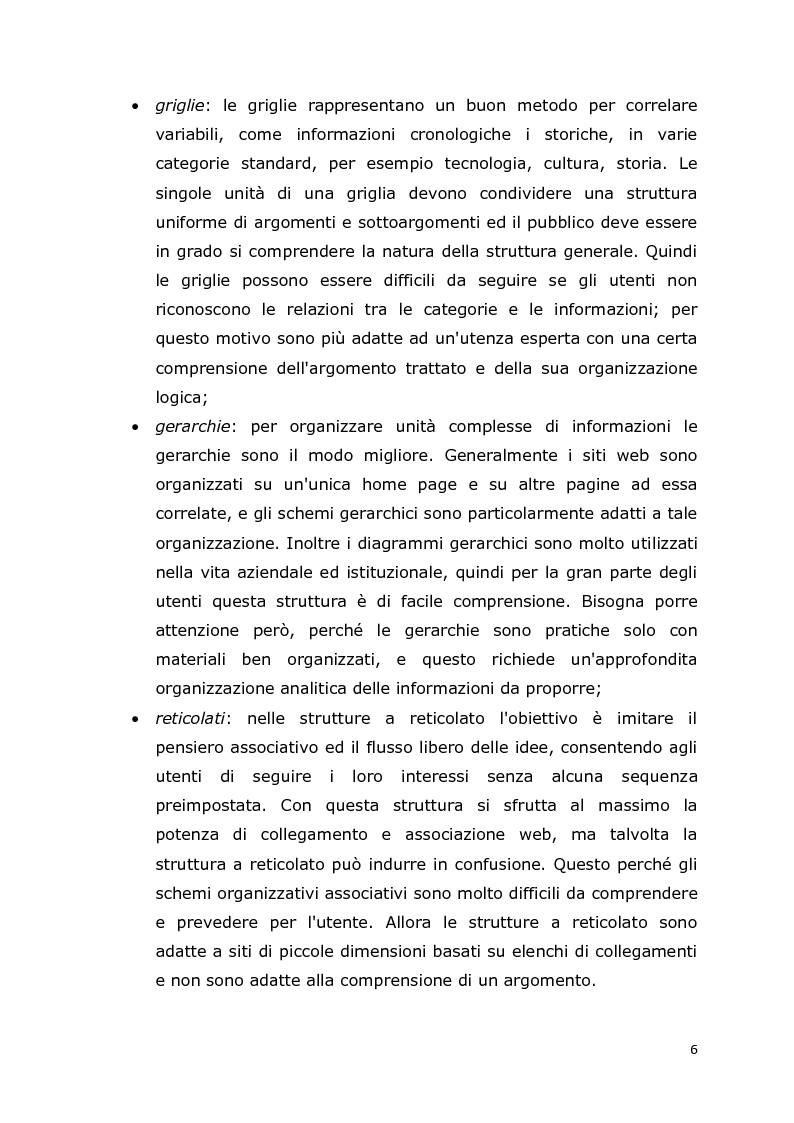 Anteprima della tesi: MCA Web Browser: indagine conoscitiva sulla valutazione di un sistema di supporto informatico agli studenti del corso CIM, Pagina 6