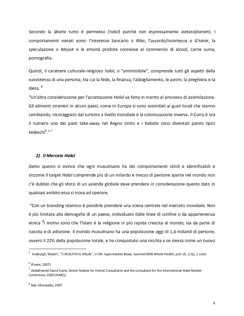Anteprima della tesi: Marketing Halal, Pagina 3