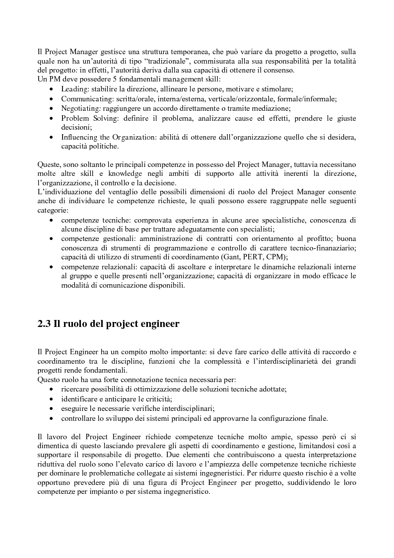 Anteprima della tesi: La gestione dei progetti d'ingegneria: applicazione alla costruzione di una galleria ferroviaria, Pagina 5