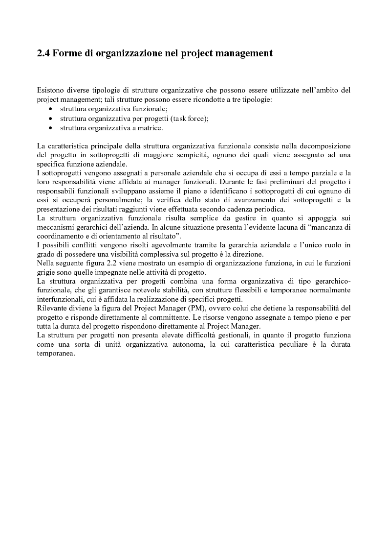 Anteprima della tesi: La gestione dei progetti d'ingegneria: applicazione alla costruzione di una galleria ferroviaria, Pagina 6