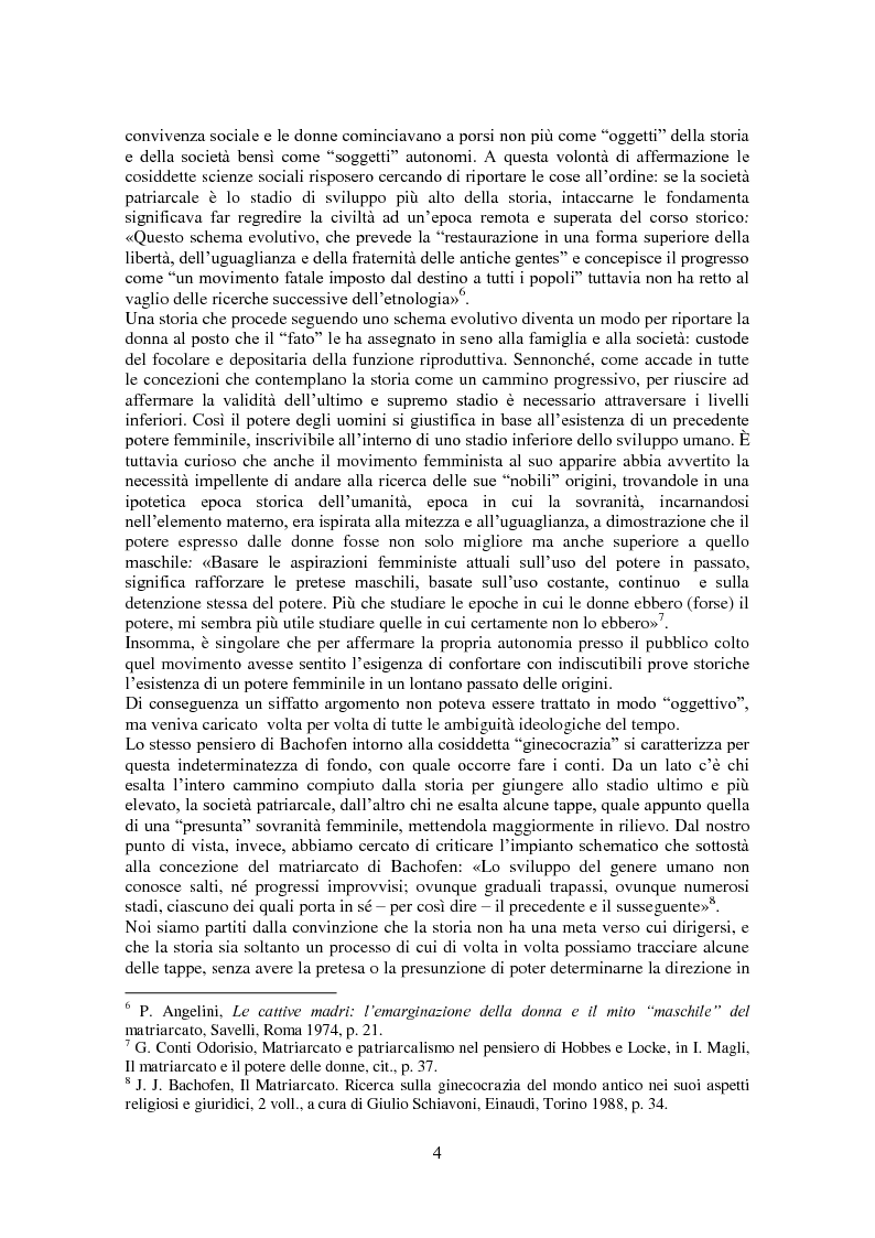 Anteprima della tesi: L'antropologia giuridica nell'opera di Johann Jakob Bachofen, Pagina 3