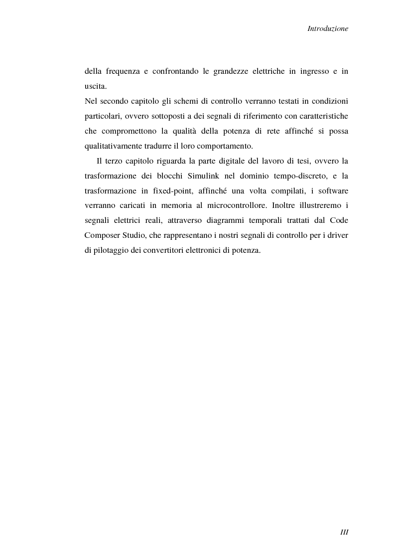 Anteprima della tesi: Implementazione su DSP TMS320F2812 di tecniche di sincronizzazione monofase, Pagina 3