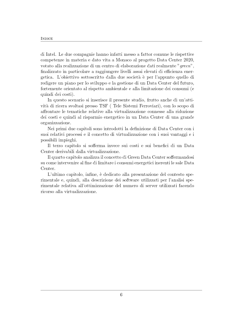 Anteprima della tesi: Virtualizzazione e ottimizzazione di risorse in un data center di una grande organizzazione, Pagina 3