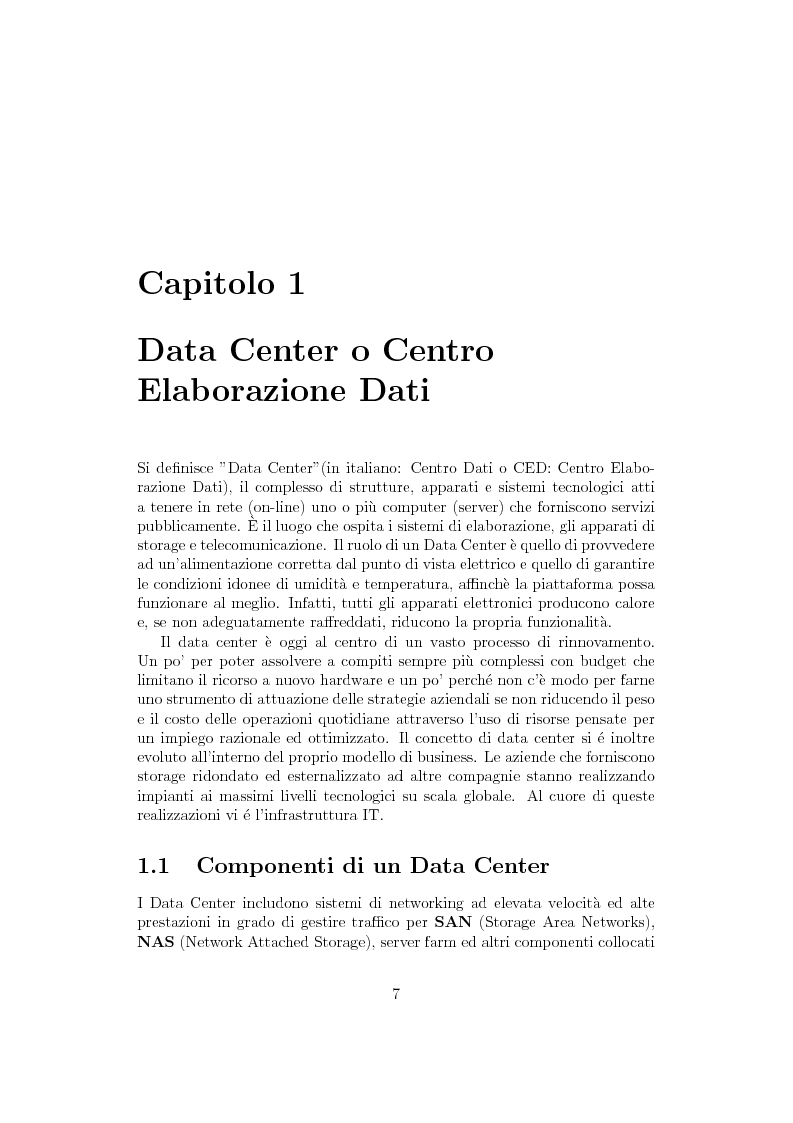 Anteprima della tesi: Virtualizzazione e ottimizzazione di risorse in un data center di una grande organizzazione, Pagina 4