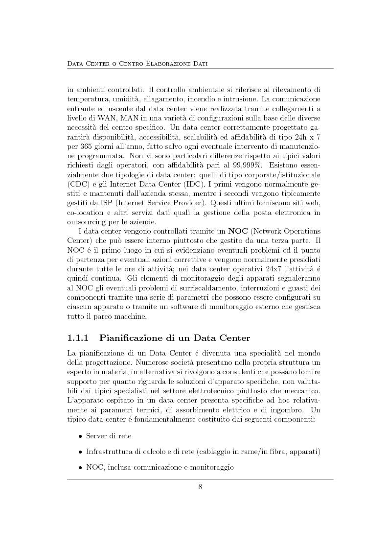 Anteprima della tesi: Virtualizzazione e ottimizzazione di risorse in un data center di una grande organizzazione, Pagina 5