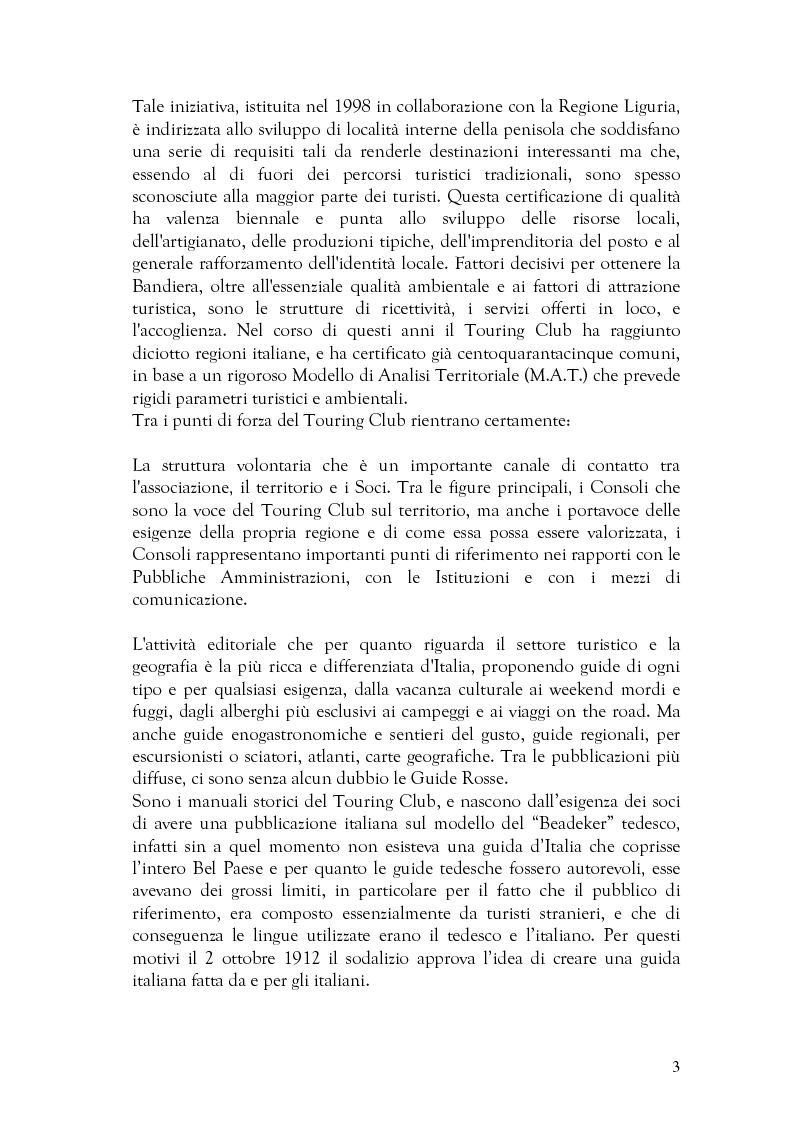 Anteprima della tesi: Alcune forme di scrittura per il turismo a confronto , Pagina 2