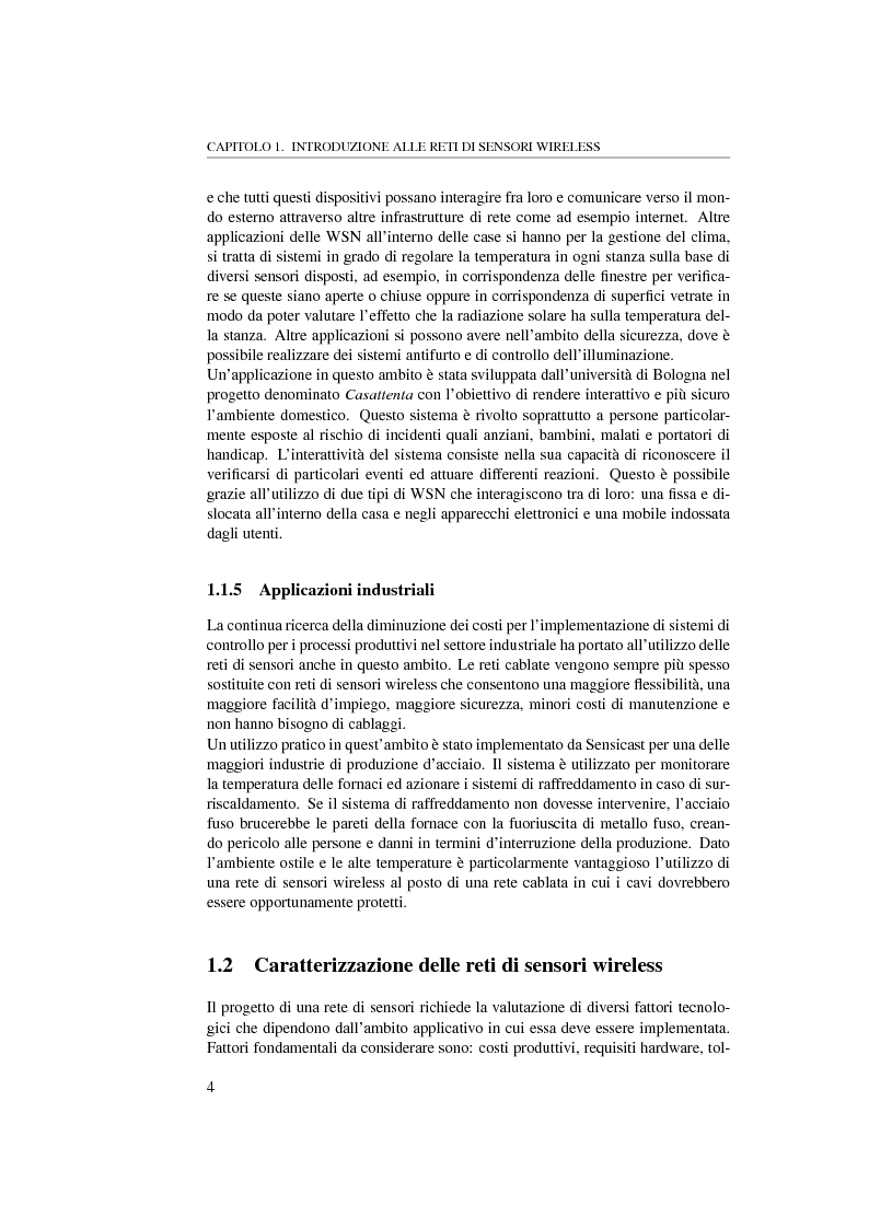 Anteprima della tesi: Massimizzare il lifetime di una rete wireless mediante il posizionamento ottimo dei sensori, Pagina 4