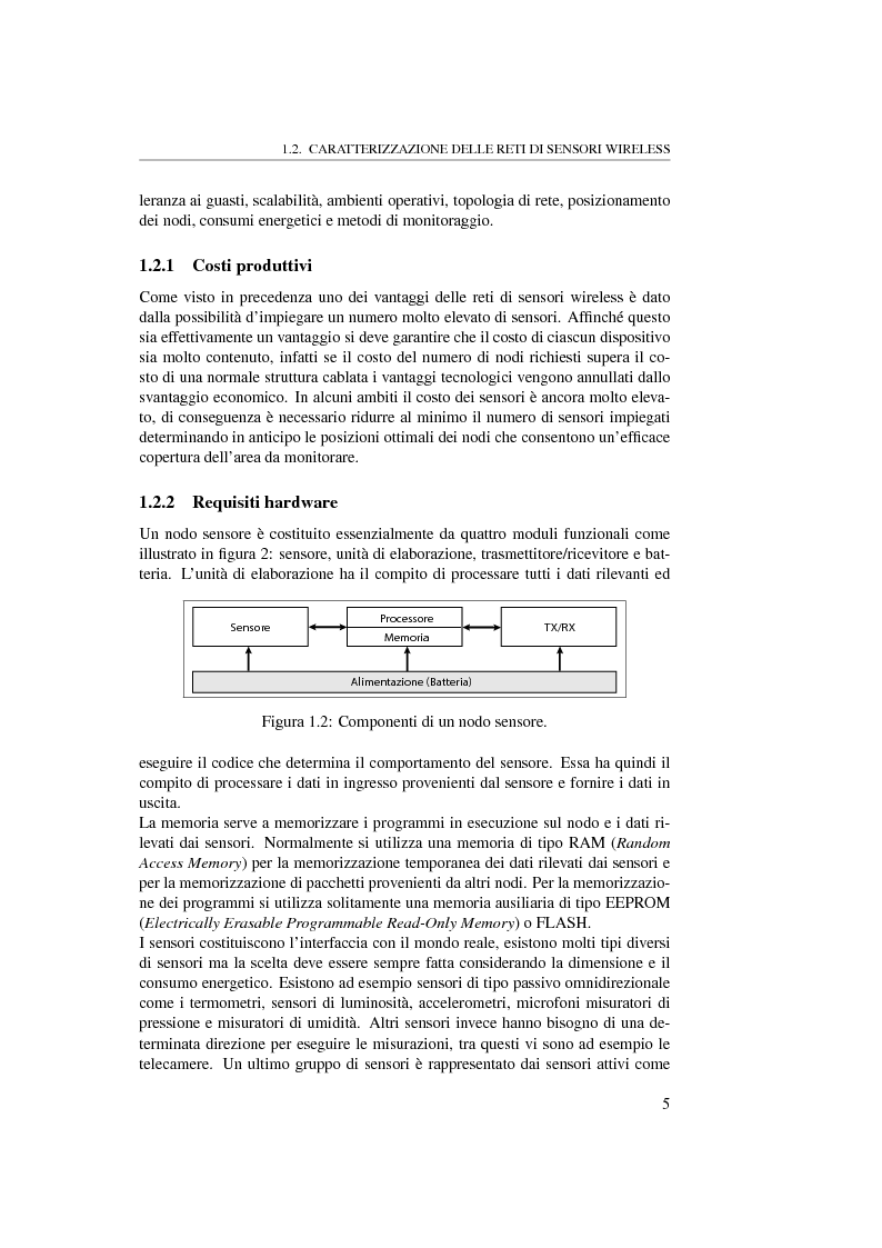 Anteprima della tesi: Massimizzare il lifetime di una rete wireless mediante il posizionamento ottimo dei sensori, Pagina 5