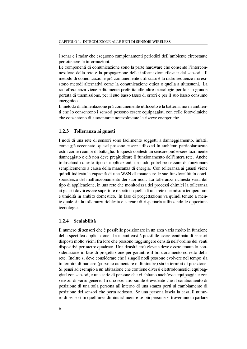 Anteprima della tesi: Massimizzare il lifetime di una rete wireless mediante il posizionamento ottimo dei sensori, Pagina 6