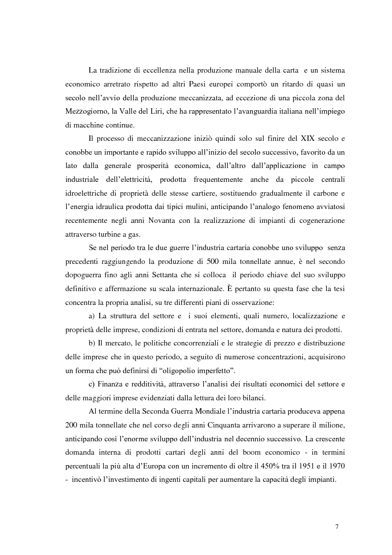 Anteprima della tesi: Tra tradizione e innovazione: l'industria della carta in Italia, Pagina 2